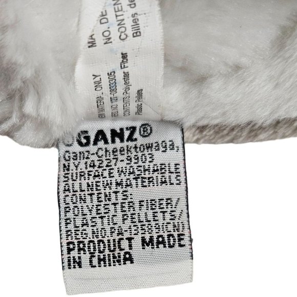 Ganz Webkinz Schnauzer Gray Puppy Dog Stuffed Animal Plush Fluffy Toy Code - Picture 9 of 10